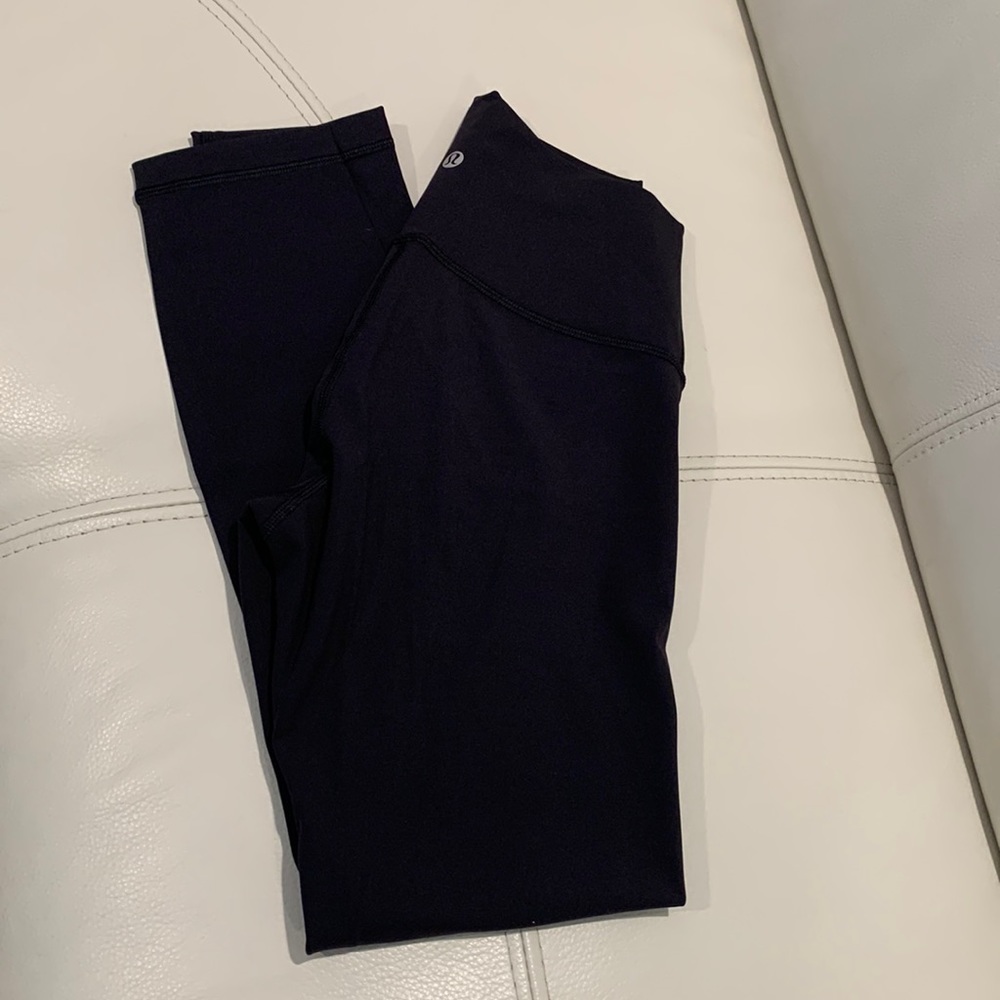 Lululemon Lunar Align High Rise 25” Leggings black Size 6 - Picture 4 of 10